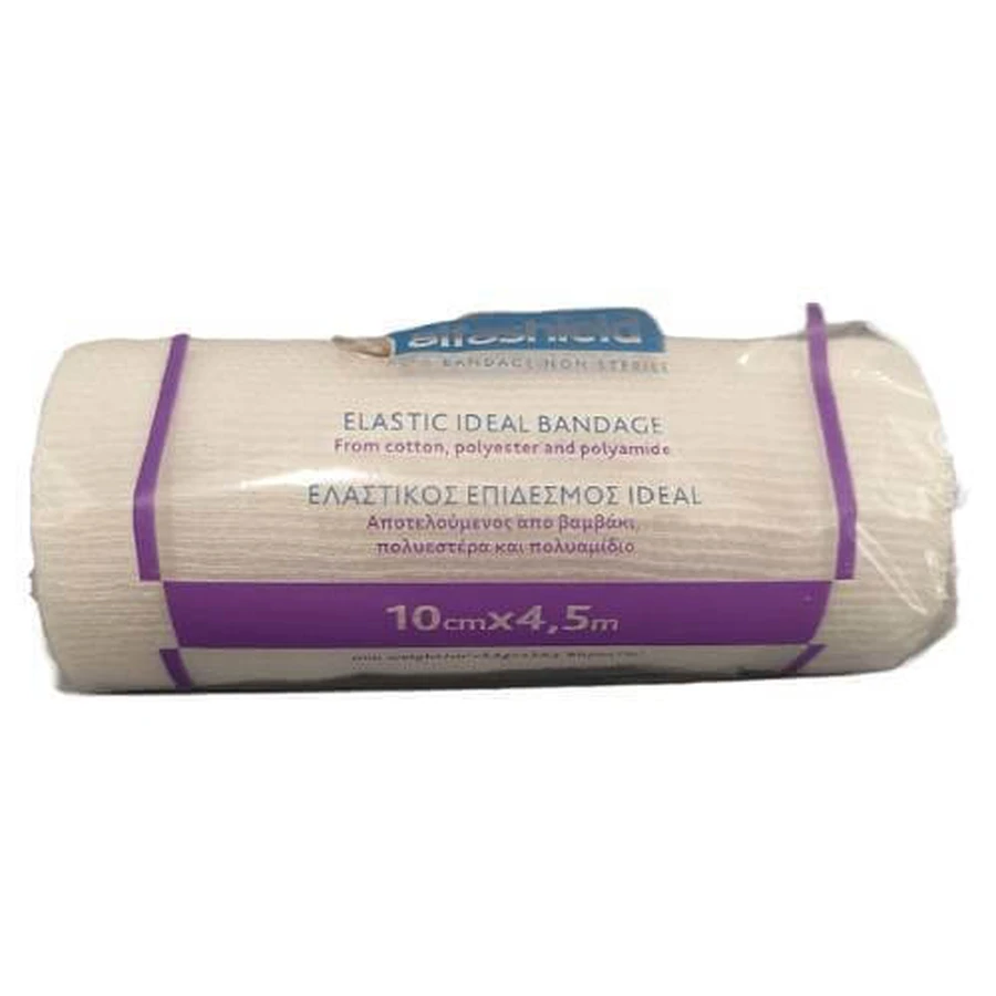 ALFASHIELD Elastisch Verband Ideaal 10cm x 4,5m 1 st.