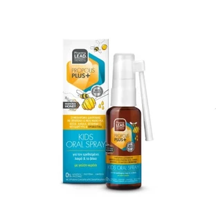 PHARMALEAD Kinder Mundspray mit Propolis & Honig Manuka, Probiotika, Althaea, Efeu, Vit. C & Zink 30ml