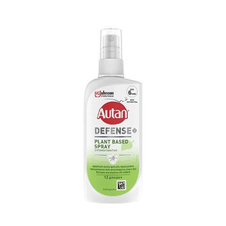 AUTAN Defense Plant-Based Spray Insect Repellent Body Spray 100ml