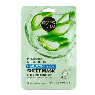 ORGANIC SHOP Hydraterend & Herstellend Gezichtsmasker 1 st.