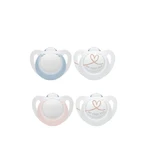NUK Silicone Soother Star 0-6 mois 1 pièce avec étui
