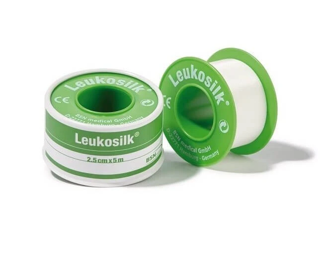 BSN MEDICAL Leukosilk Self-adhesive Tape 2.5cm x 4.6m