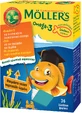 MOLLER'S Omega-3 Fish Jelly Rolls, with orange flavor (36 jelly rolls)