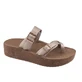 SUNSHINE Dames Anatomisch Sandaal 25104 Goud N.39