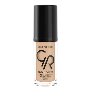 GOLDEN ROSE Total Cover 2 in 1 Base & Concealer Nr.05 - Cool Sand 30ml