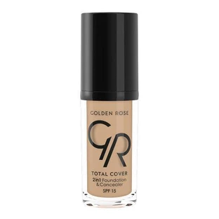 GOLDEN ROSE Total Cover 2 in 1 Base & Concealer Nr.06 - Beige-Grau 30ml