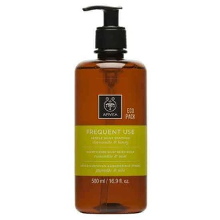 APIVITA ECO PACK Shampooing à usage fréquent, à la camomille et au miel, pour tous types de cheveux 500ml