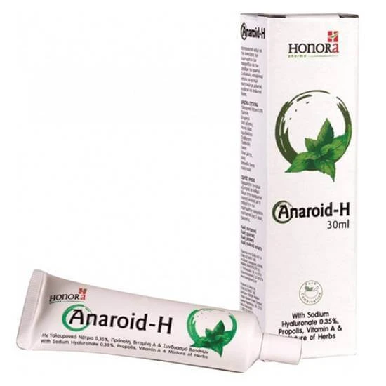 HONORA Anaroid-H Hemoroids Cream Cream for the Relief of Symptoms of Hemorrhoids and Stretch marks of the anus 30ml