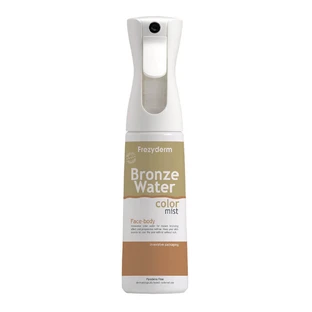 FREZYDERM Bronze Water Color Mist Self Tanner pour une couleur uniforme et naturelle sur la peau 300ml