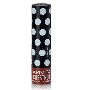 APIVITA Lippenpflege Feuchtigkeitsspendender & Beruhigender Lippenstift Kastanie
