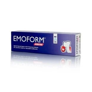 OMEGA PHARMA Emoform Sensitive Special Toothpaste with Potassium Nitrate for Sensitivities of the Dental Neck 50ml