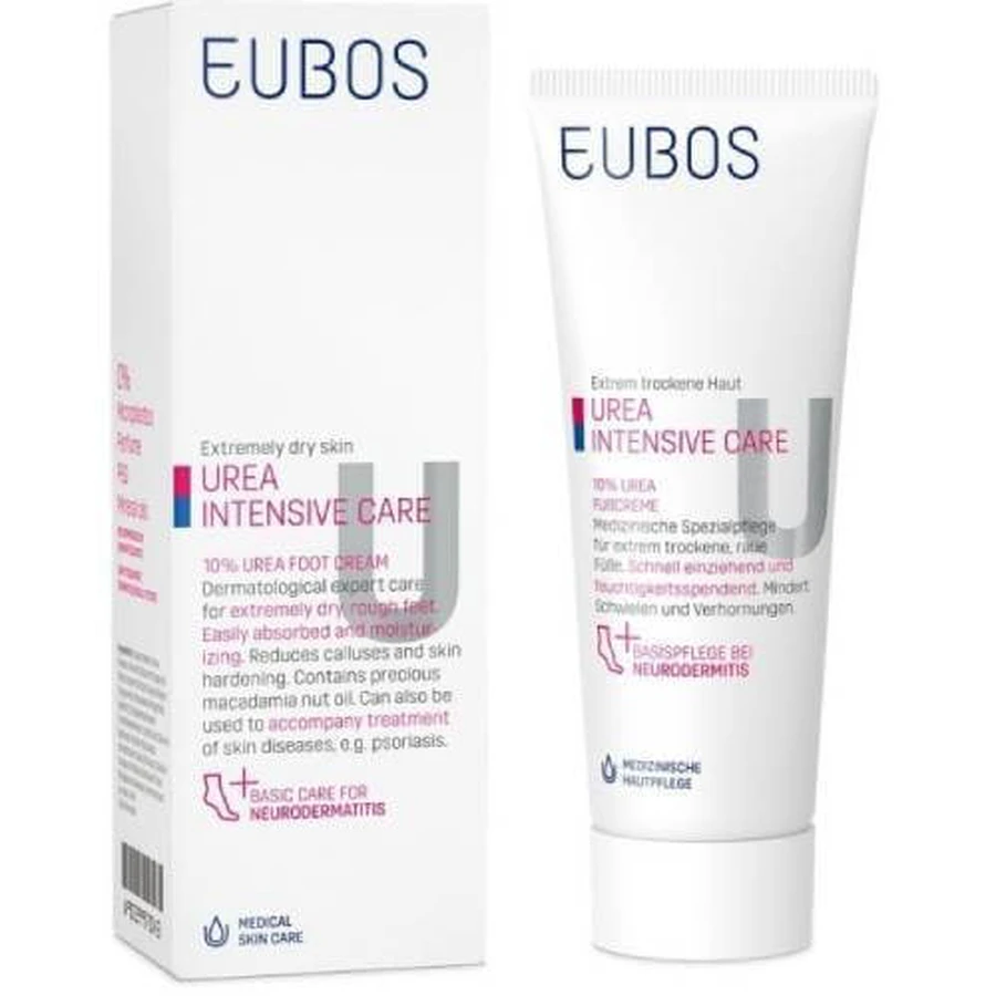 EUBOS 10% Urea Feuchtigkeitsspendende Fußregenerationscreme 100ml