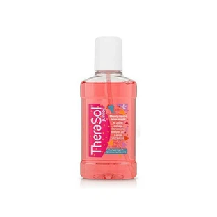 THERASOL Junior Mondwater met fluoride voor kinderen vanaf 6 jaar, Aardbei - Munt 250ml