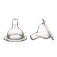 Easystart silicone teat for dense feeding, 2 pieces, Canpol