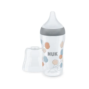 NUK Plastikflasche 260ml 3+m Perfect Match Silikon. Temperaturkontrolle M Twig Nuk