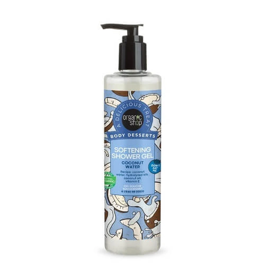 ORGANIC SHOP Body Desserts Kokoswater Milde Douchegel 280ml