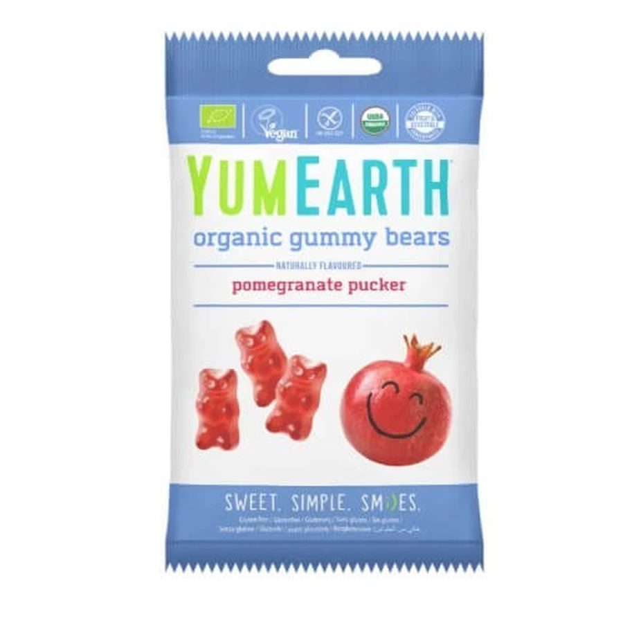 YUMEARTH Biologische Granaatappelgelei 50gr