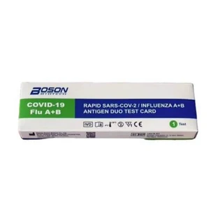 BOSON Biotech - Doppelter nasaler Schnelltest für COVID-19 & Influenzavirus (Typ A & B)