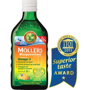 Moller's Cod Liver Oil Tutti Frutti, Fruit Flavour 250ml