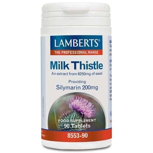 LAMBERTS Milk Thristle - Chardon Marie 6250mg 90 Capsules