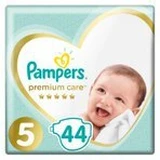 PAMPERS Premium Care Jumbo Pack Nr. 5 (11-16kg) 44 Stück.