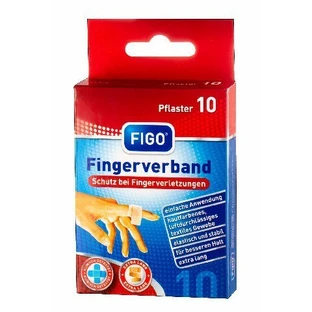 FIGO Pflaster-Strips Almohadillas Adhesivas Microfractura Almohadillas Dedo 10 uds.