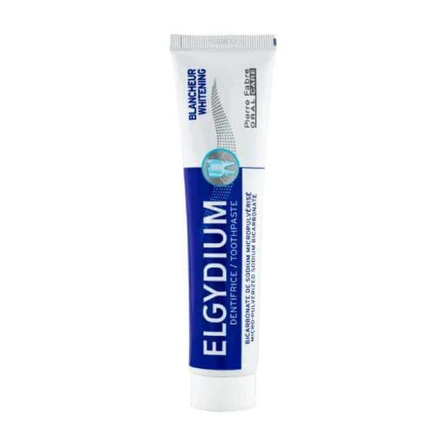 ELGYDIUM Whitening Zahnpasta für die Erhaltung der natürlichen weißen Zähne 75ml