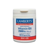 LAMBERTS Vitamin D3 1000iu (25μg) 120 Kapseln