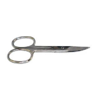 REVERI Professional Nail Scissors Wide/Burgundy 9cm