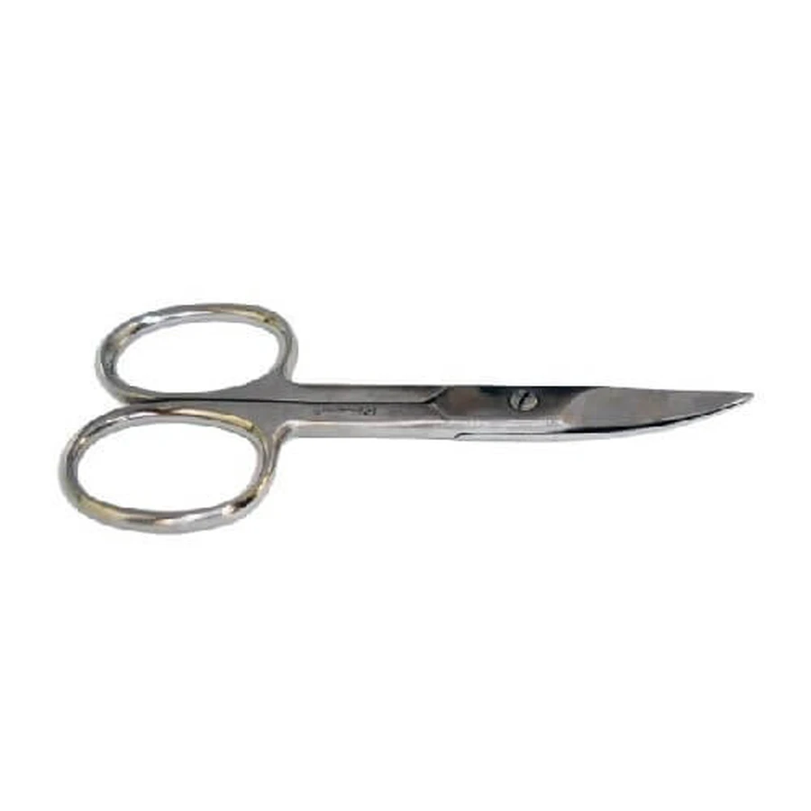 REVERI Professional Nail Scissors Wide/Burgundy 9cm