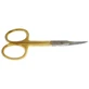 REVERI Professionnel Brosse courbe Ciseaux 3,5 Or/Argent