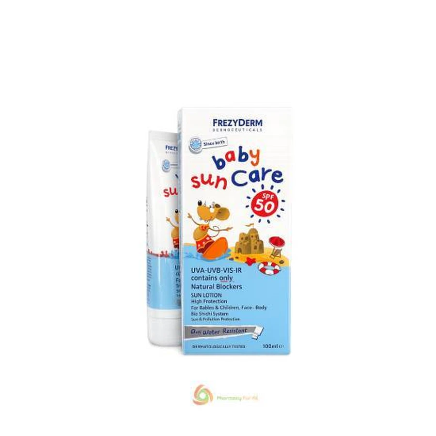 FREZYDERM Baby Zonnemelk SPF50, 100ml & GRATIS extra 50ml