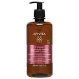 Apivita Eco Pack Champú Tónico Contra la Caída del Cabello para Mujer con Hippophae TC & Laurel 500ml