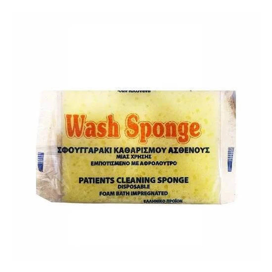WASH SPONGE Patientenreinigungsschwamm mit Einweg-Duschgel