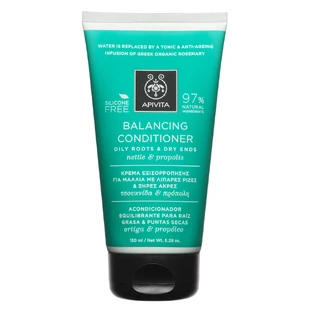 APIVITA Crema Equilibrante para Cabello con Raíces Grasas y Puntas Secas con Ortiga y Propóleo 150ml