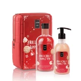 LAVISH CARE XMAS Promo Holly Jolly Apple Pie Body Wash, 500ml, Glitter Body Emulsion, 300ml & Gift Box, 1pcs, 1 set