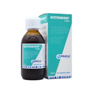 MEDICAL PHARMAQUALITY Octonion Sirop à base de plantes pour le traitement de la toux et du rhume pour adultes 200ml