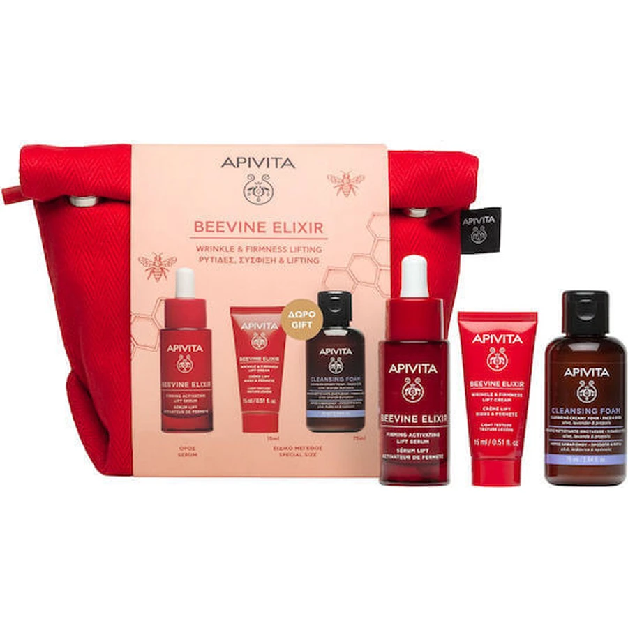 APIVITA Beevine Elixir Care Set for Wrinkles, Firming & Lifting