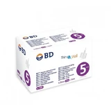 BD Thin Wall Sterile Needles for Insulin Pens 31G 0,25 x 5mm 100 pcs.