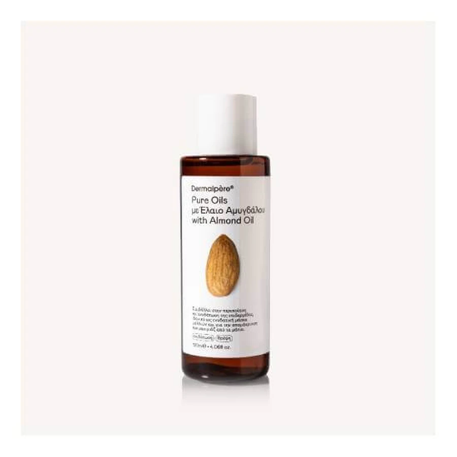 DERMALPERE Reine Öle Mandelöl für feuchtigkeitsspendende Körper, Gesicht und Haar 120ml