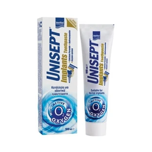 INTERMED Unisept Implants Toothpaste Toothpaste Daily Use Suitable for Dental Implants 100ml