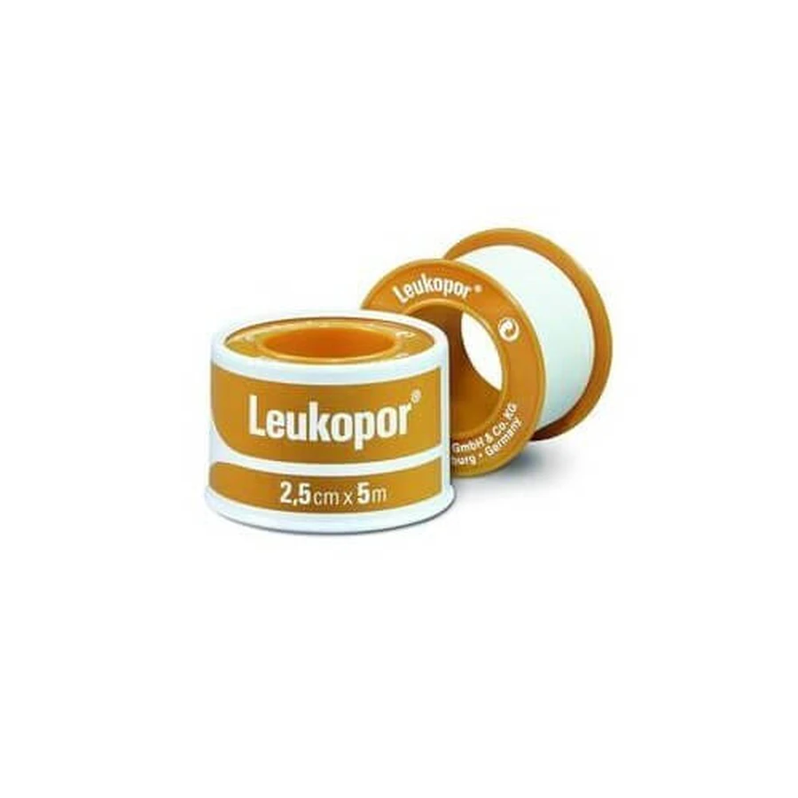 BSN MEDICAL Leukopor kleefband 2,5cmx5m
