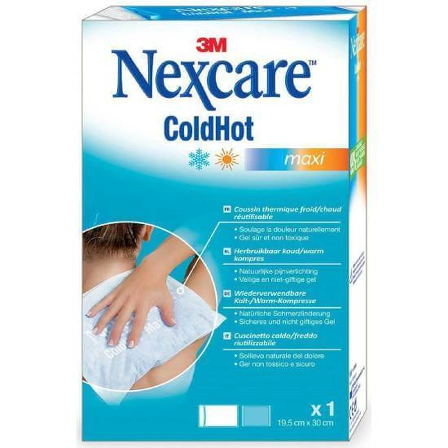 3M Nexcare Maxi Parche de Gel para Crioterapia de Uso General 30x19.5cm 1 ud.