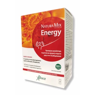 ABOCA Natura Mix Energie Nahrungsergänzungsmittel in Zeiten intensiver Aktivität 20 Beutel