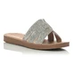SAVE YOUR FEET Anatomische Sandale für Damen 5044 Silber N.39