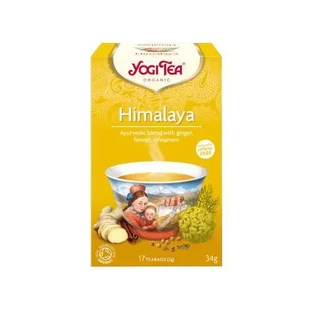 YOGI TEA Himalaya Bio-Kräutertee für Harmonie des Geistes 17 Beutel 30.6gr