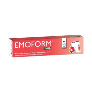 OMEGA PHARMA Emoform Fluor Spezial-Zahnpasta mit Fluorid für empfindliche Zähne 50ml
