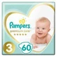 PAMPERS Premium Care Jumbo Pack No 3 (6-10kg) 60 pcs.