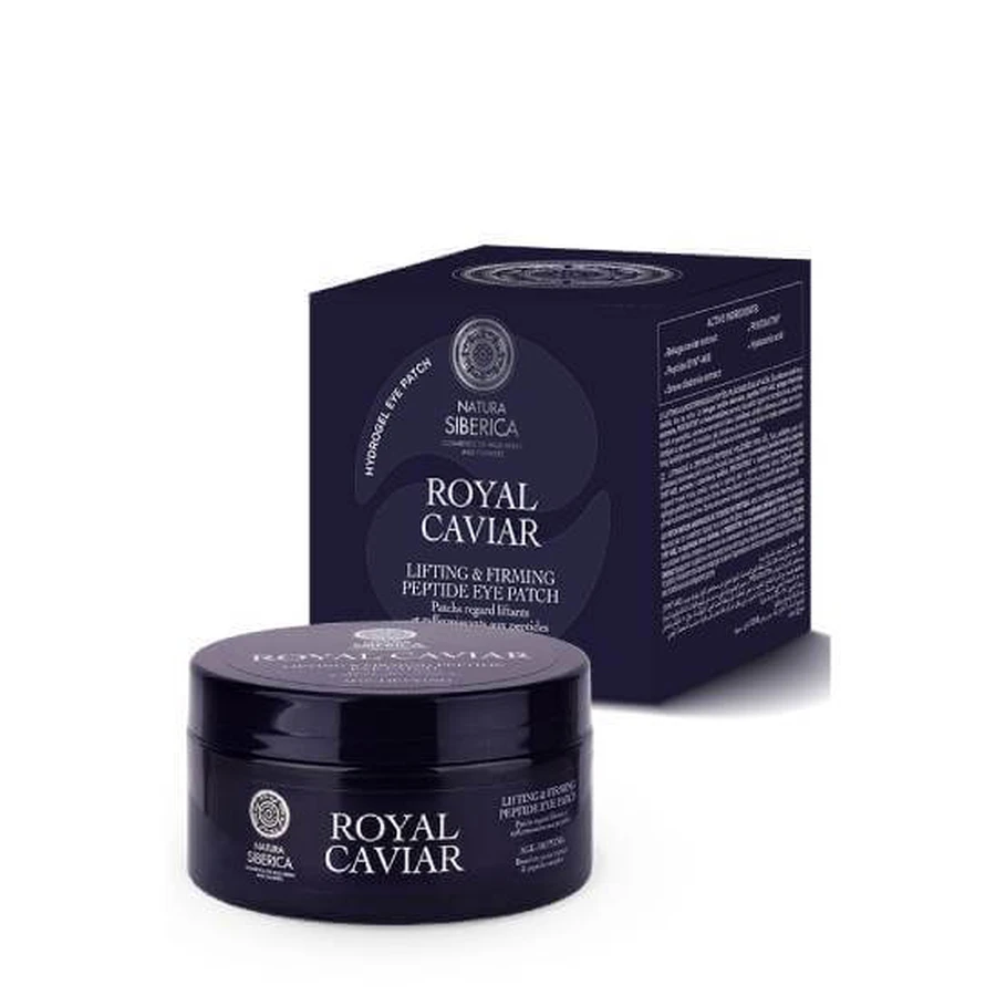 NATURA SIBERICA Royal Caviar Eye Patches with Peptide Complex for Lifting Effect 60 pcs.