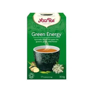 YOGI TEA Green Energy Organic Green Tea for Stimulation 17 sachets 30.6g
